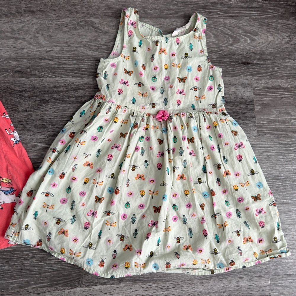 Girls dress and romper bundle